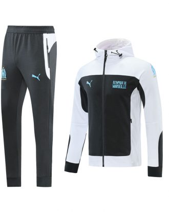 PANTS OLYMPIQUE BLANCO CON NEGRO T L