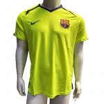 Jersey Nike Retro Barcelona Verde Limon Manga Corta