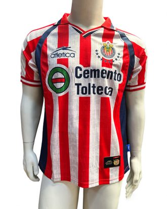 Jersey Atletica Retro Chivas Manga Corta