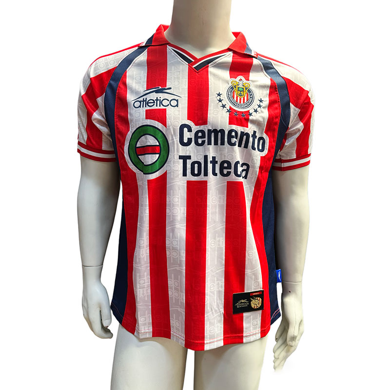 Jersey Atletica Retro Chivas Manga Corta