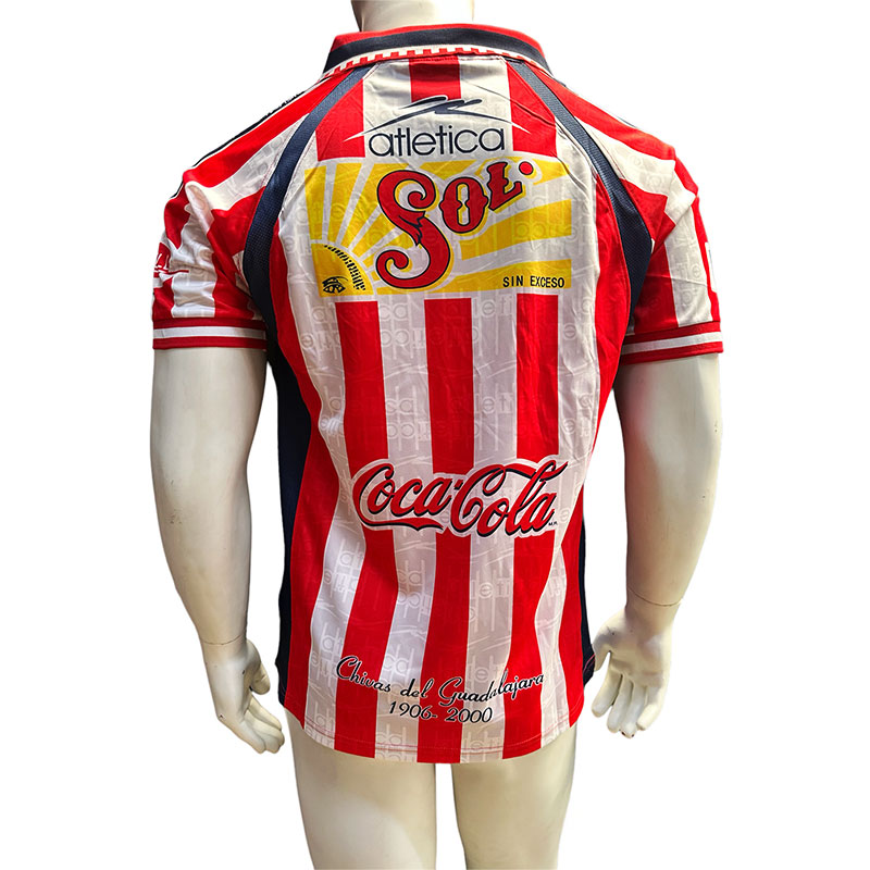 Jersey Atletica Retro Chivas Manga Corta - Imagen 3