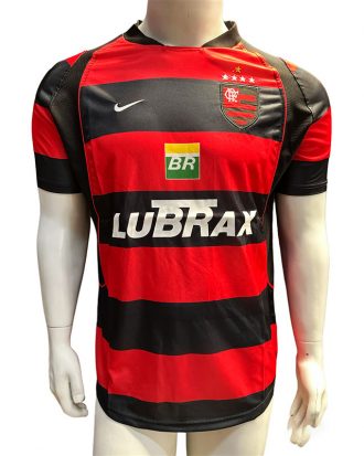 Jersey Nike Retro Flamengo De Brasil Manga Corta