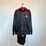 PANTS MANCHESTER UNITED NEGRO ROJO TALLA L