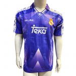 Jersey Kelme Retro Real Madrid Morada Manga Corta