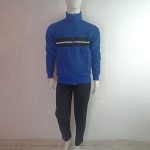 PANTS ROYAL NEGRO RAYAS BLANCAS TALLA M