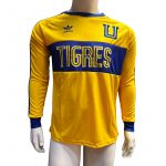 Jersey Adidas Retro Tigres Amarilla Manga Larga
