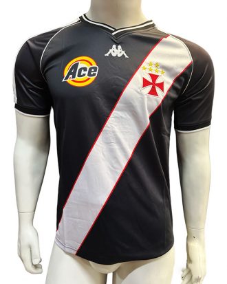 Jersey Kappa Retro Vasco Da Gama Manga Corta