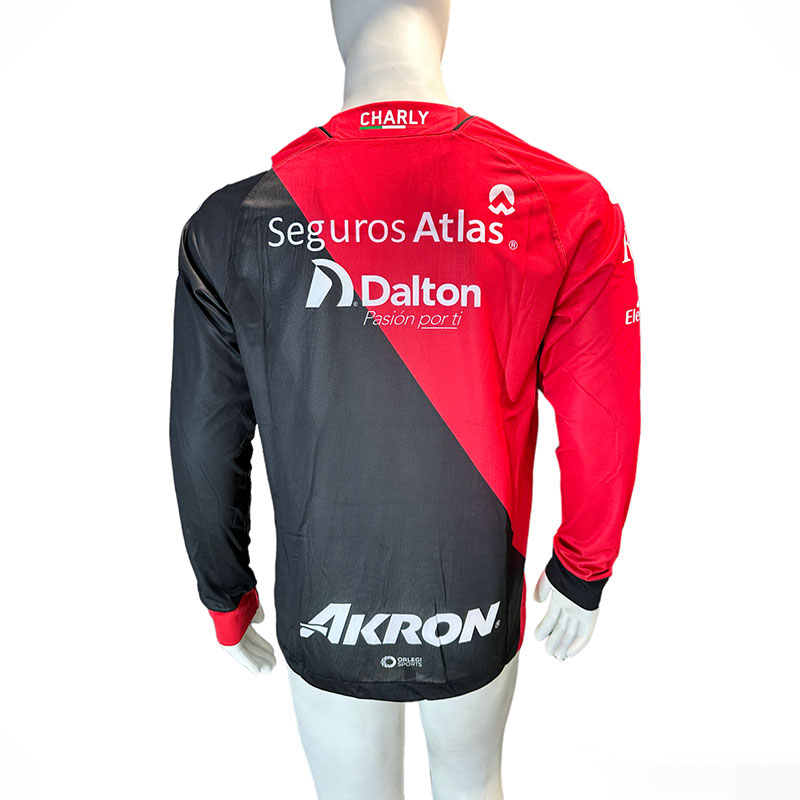 Jersey Charly Jugador Atlas Manga Larga Local 2023/2024 - Imagen 3